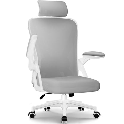 Bürostuhl Ergonomischer Bürostuhl mit klappbaren Armlehnen und Rückenlehnen