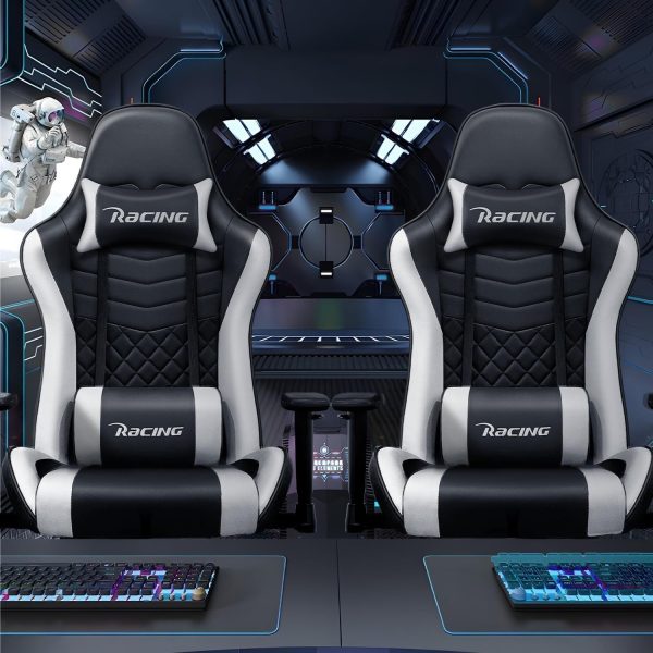 Gaming-Stuhl Gaming Stuhl Ergonomisch Gaming Chair Bürostuhl – Bild 2