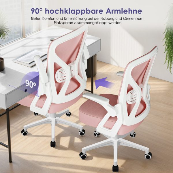 Bürostuhl Bürostuhl,Chefsessel aus Mesh,Ergonomischer Schreibtischstuhl – Bild 2