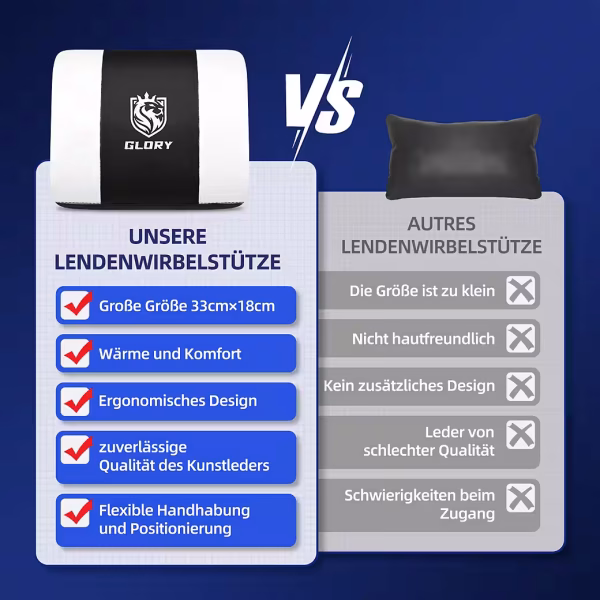 Gaming-Stuhl Gaming Stuhl mit Integrierten Armlehnen und Ausziehbarem Fußstütze – Bild 4