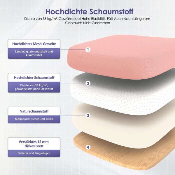 Bürostuhl Bürostuhl,Chefsessel aus Mesh,Ergonomischer Schreibtischstuhl – Bild 3