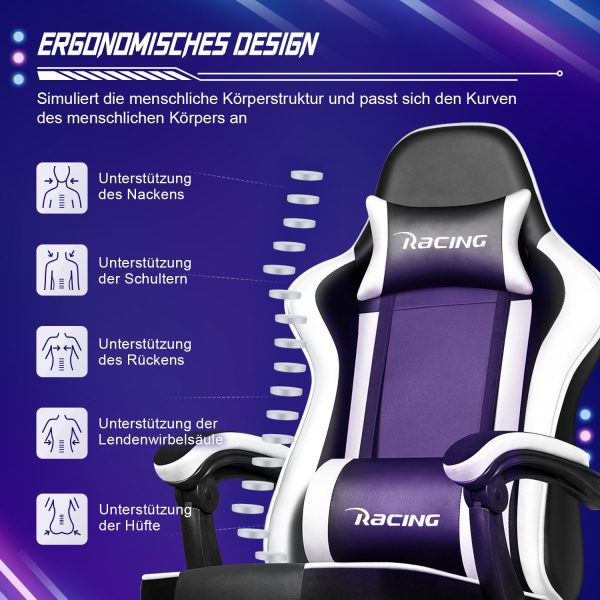 Gaming Stuhl, Bürostuhl Ergonomisch, Gaming Chair – Bild 3