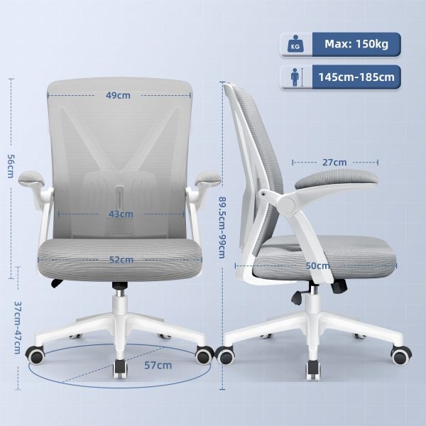 Bürostuhl Bürostuhl,Schreibtischstuhl Bürostuhl Ergonomisch – Bild 2